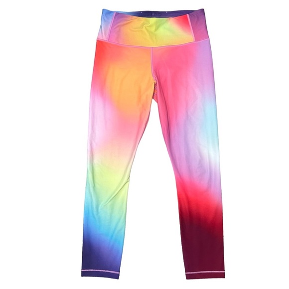 Athleta Multicolor Gradient Leggings - Picture 1 of 8
